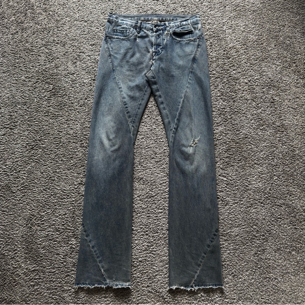 Rick Owens FW06 Spiral Clawmark Denim